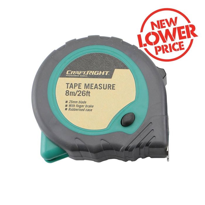 Craftright 8m Tape Measure