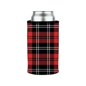 Stubbyz Scottish Tartan Plaid Stubby Cooler Slim