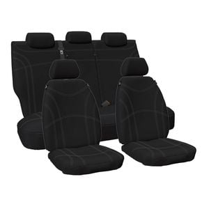 For Isuzu MU-X 2013-2015 Neoprene FRONT & REAR Seat Covers Waterproof Custom MUX