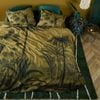 Tour Du Monde Ochre Cotton Quilt Cover Set