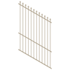 ProtectorAl 0350-1200W x 1800H Paperbark Spear Top Pool Fence Panel Raked 16-30º