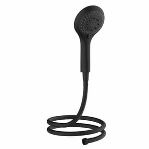 Mondella Resonance Matte Black 5 Function Hand Shower And Hose Set