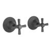 Mondella Cadenza Matte Black 1/2 Turn Wall Top Assembly