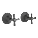 Mondella Cadenza Matte Black 1/2 Turn Wall Top Assembly