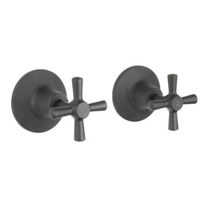 Mondella Cadenza Matte Black 1/2 Turn Wall Top Assembly