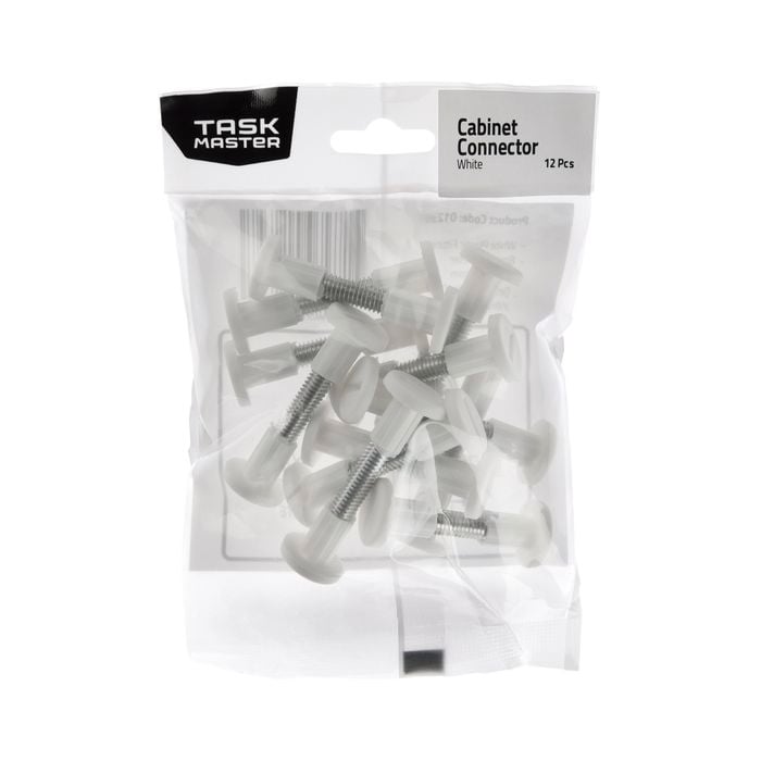 Taskmaster 32 - 40mm Cabinet Connector - Pack of 12 - Bunnings Australia