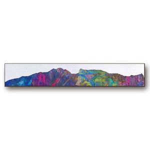 The Kimberley Peaks - Vibrant Wilderness Hand Painted Artwork (25x150cm)