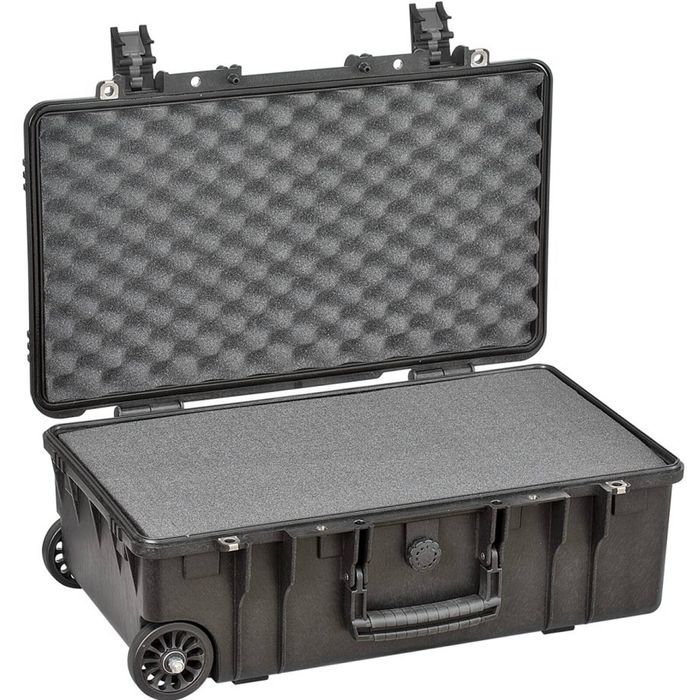 Explorer 5218hlb Black Heavenly Light Waterproof Wheeled Foam Filled Case
