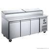 FED-X Three Door Sandwich Prep Fridge 10 x 1/3 GN Pans – 2020mm