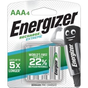 Energizer AAA Rechargeable Batteries - 4 Pack