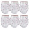 6PK Urban Kaya Bows Stemless Wine Drinking Glass 520ml 12cm Pink