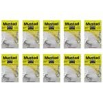 10x Mustad Penetrator Snapper 2 Hook Rig X 3 Chemically Sharpened Rigs Size 5/0