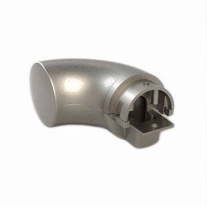 Promenaid Wall Return End Cap - Nickel