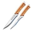 Professional Fillet Boning Knife Set Brown