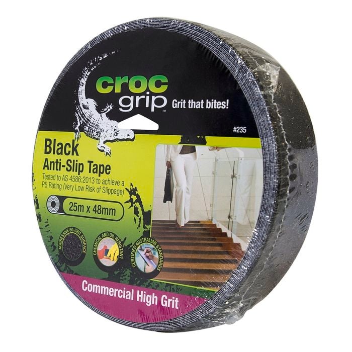 Croc Grip 48mm x 25m Black Anti-Slip Tape