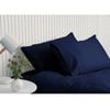 Sheraton Luxury 1000tc Cotton King Single Fitted Sheet Pillowcase Set Nightfall