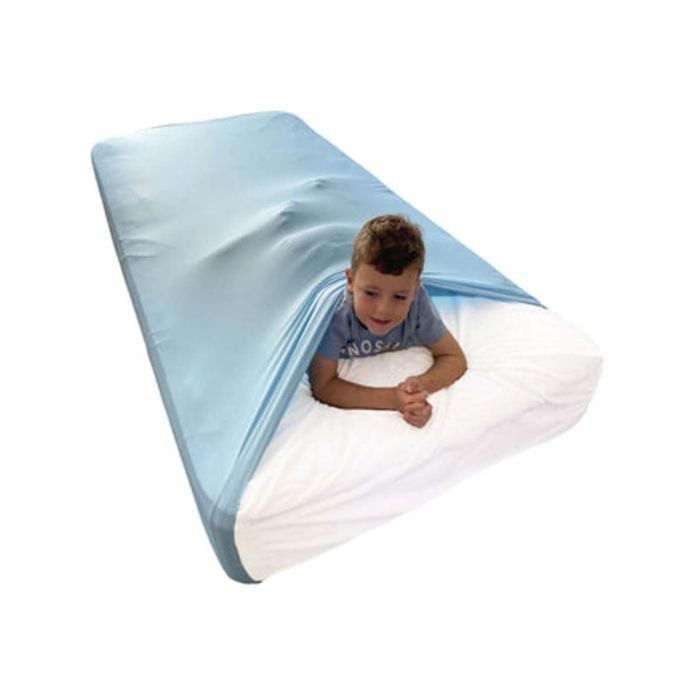 Compression Bed Sheet - Light Blue