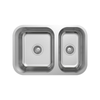 Estilo Stainless Steel 1 And 3/4 Bowl Sink