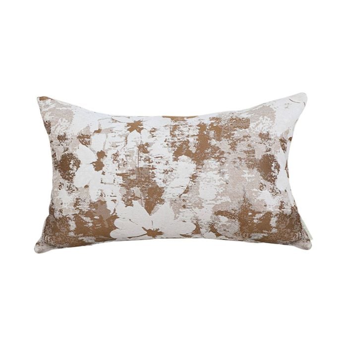 SOGA 35cm Rustic Weathered Paint Effect Decorative Lumbar Throw Pillow