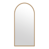 Elegant Collections Gold Metal Arch Mirror Medium