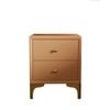 Georgie Bedside Table - Orange