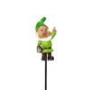 Lotus 4 x 15cm Green Dwarf Decorative Stake