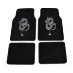 MyCar Dragon Grey Universal Fit Carpet Car Floor Mats