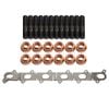 Permaseal Exhaust Manifold Installation Stud & Gasket Kit For Ford Falcon Xr6 Ba/bf/fg Barra 4.0l