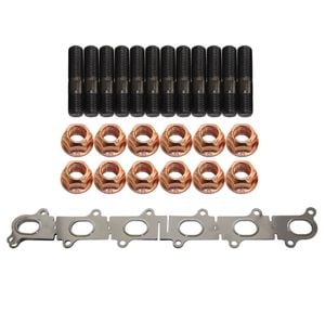 Permaseal Exhaust Manifold Installation Stud & Gasket Kit For Ford Falcon Xr6 Ba/bf/fg Barra 4.0l