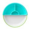 2pc Omie Toddler Plate Easy Scoop Edge W/ Divider Multicolour 7.5cm Diameter