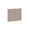 Kaboodle 600mm Raw Board Country Farmhouse Sink Doors - 2 Pack