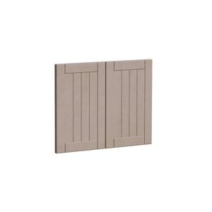 Kaboodle 600mm Raw Board Country Farmhouse Sink Doors - 2 Pack