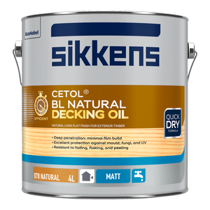 Sikkens Cetol 4L Natural BL Natural Decking Oil