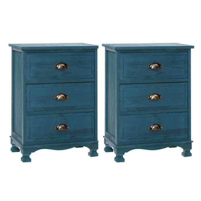 Artiss 2x Bedside Table Bedroom