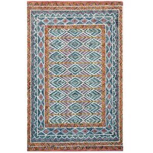 Handmade Abstract Wool Rug-6290-Multi-160x230cm