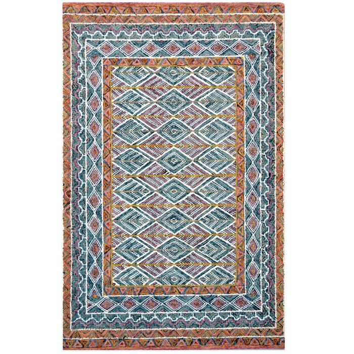 Handmade Abstract Wool Rug-6290-Multi-160x230cm