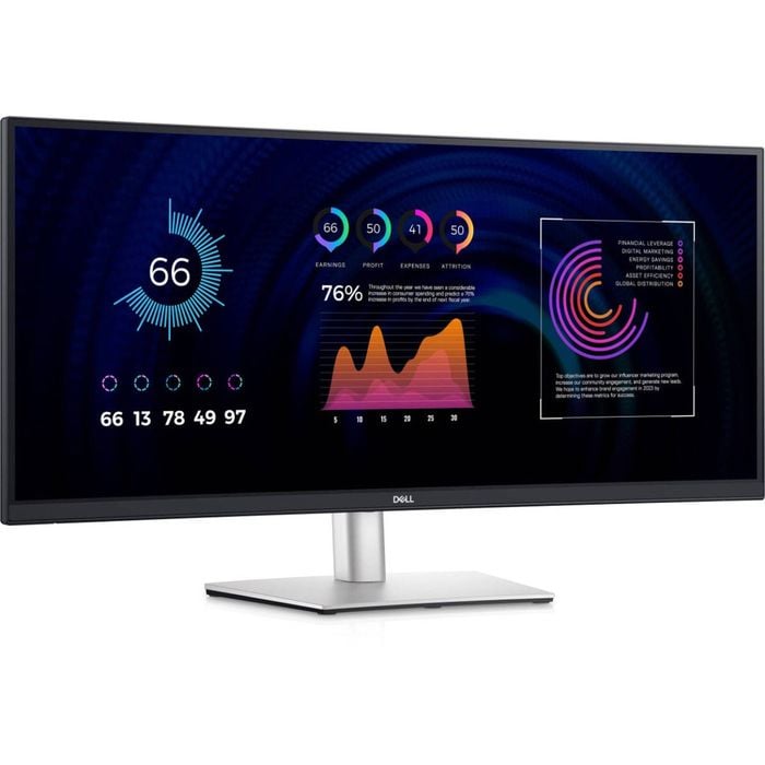 Dell P3424WEB 34" UWQHD IPS Curved Conference Room Monitor