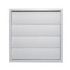 Builders Edge 125mm White Gravity Vent