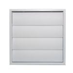 Builders Edge 125mm White Gravity Vent