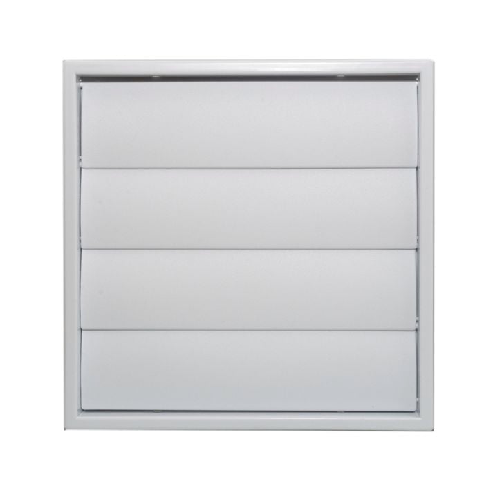 Builders Edge 125mm White Gravity Vent