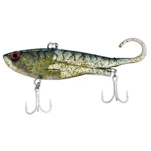 65mm Zerek Fish Trap Soft Vibe Lure - Dark Ale - Sinking Crankbait Fishing Lure