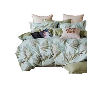 Bloomington Echuca House 100% Cotton Reversible Quilt Cover Set King
