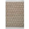 Handwoven Wool & Jute Rug-Luci 6335-Ivory/Natural-190x280cm