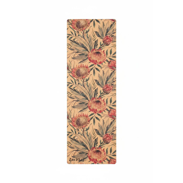 Zenvibes Comfort Cork Yoga Mat 5mm - Proteus Aussie Palm