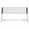 Costway Badminton Tennis Net Set Volleyball Kit Outdoor Sports Black
