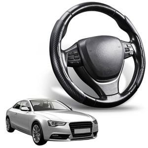 Segmented Steering Wheel Cover for Audi A5 S5 RS5 2007 - 2016 F5