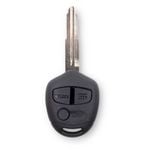 TKW 3 Button Durashell MIT11R Remote Key Housing to suit Mitsubishi - Various Models