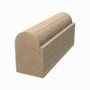 22 x 15mm 2.4m Tasmanian Oak Staff Bead