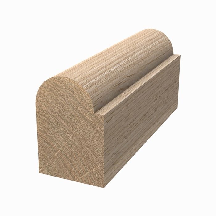 22 x 15mm 2.4m Tasmanian Oak Staff Bead