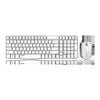 Rapoo X1800s Wireless Optical Keyboard And Mouse Combo - Black [x1800s-white]